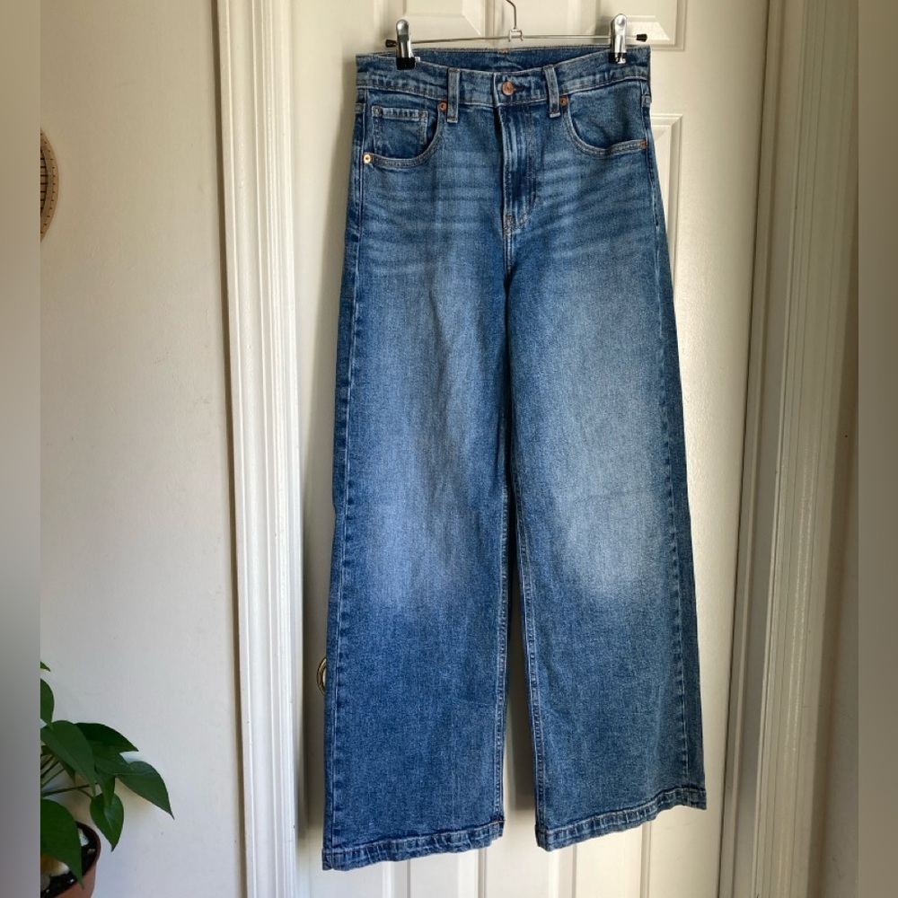 EUC Gap High Rise Stride Ankle Jeans 27 Tall